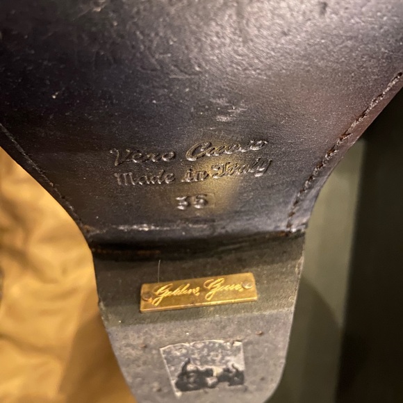 Golden Goose Crosby Collection Sz 35 Silver Ankle Cowboy Boots - Picture 8 of 10